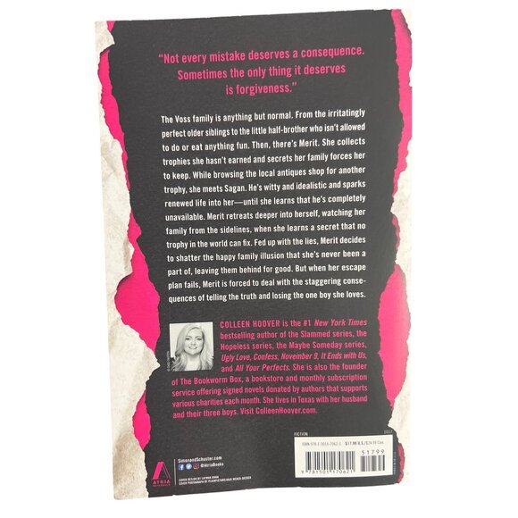 Without Merit By Colleen Hoover Paperback Novel New Unread - Picture 2 of 3